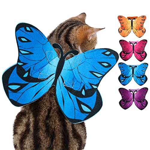 Butterfly Wings for Dogs Dog Halloween Costumes for Dogs, Cat Dog Butterfly Wings Cats Halloween Dog Costume Butterfly Dog Costumes, Christmas Halloween Dog Wings Butterfly Wings for Cats Small Dogs