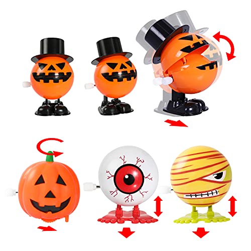 MGparty 18Pack Halloween Wind Up Toys Assortment for Kids Halloween Toy for Goody Bag Filler Halloween Party Favors