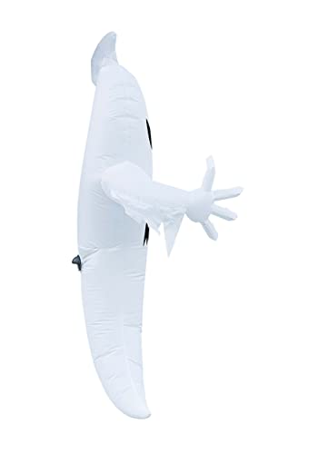 GOOSH 5FT Halloween Deractions Inflatable Halloween Hanging Ghost Blow Up Yard Decoration Clearance with LED Lights Built-in for Holiday/Party/Yard/Garden