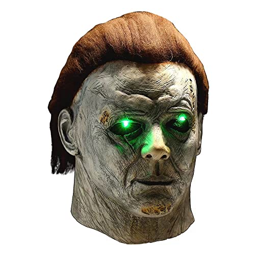 Michael Myers Mask - Halloween Mask For Adults - Led Light Up - Michael Myers Costumes - Scary Halloween Mask…