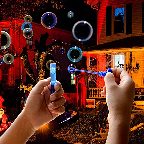 VKTEN 32Pcs Halloween Bubble Wands Mini Bubbles Party Favors for Kids Halloween Party Favors Treat Bag Stuffers Goody Bag Filler Halloween Treats Prizes