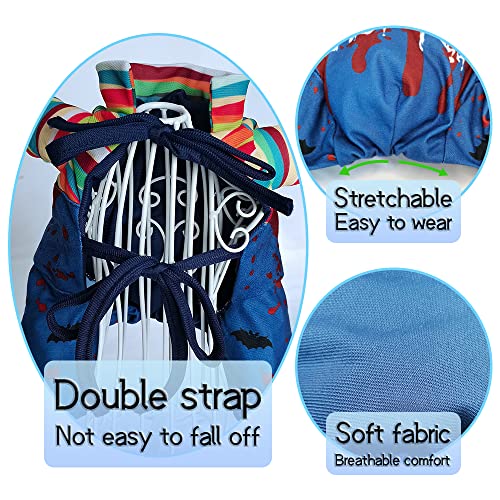 NACOCO Dog Halloween Scissors Style Doll Costume Pet Christmas Cosplay Adjustable Doll Funny Special Clothes Puppy Party Clothes for Small Dogs Cats (Large)