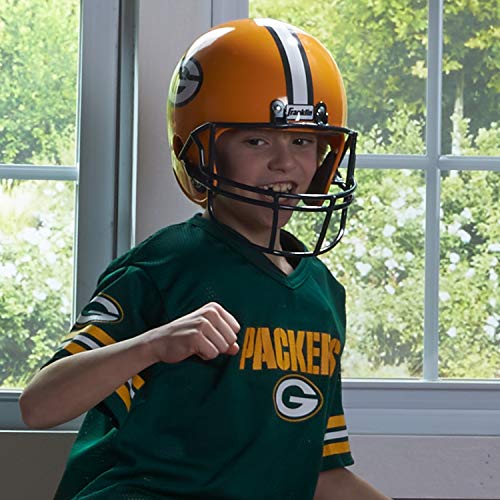 Franklin Sports Green Bay Packers Kids Football Uniform Set - NFL Youth Football Costume for Boys & Girls - Set Includes Helmet, Jersey & Pants - Medium