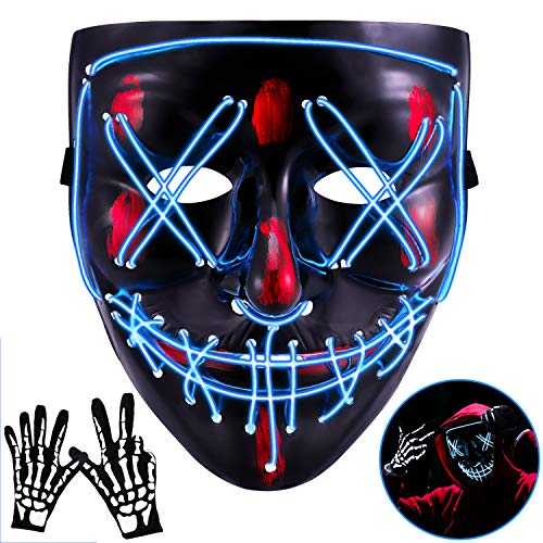 Halloween Scary Mask (blue)