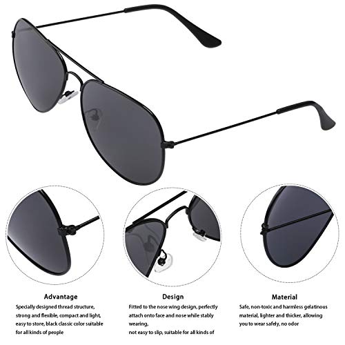 Beelittle Police Costume Accessories Police Hat Handcuffs Policeman Badge Police Officer Dress Up Costume Accessories for Cop Swat FBI Costume Party Halloween Role Play (Black 3)