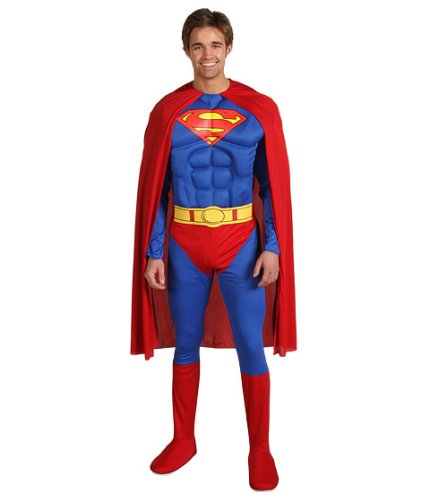 Rubie's mens Dc Comics Deluxe Muscle Chest Superman Adult Sized Costumes, As Shown, X-Large US