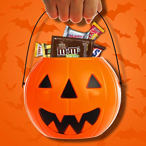 M&M'S, SNICKERS, TWIX, 3 MUSKETEERS & MILKY WAY Halloween Chocolate Candy Variety Mix 77.58-Ounce 250-Piece Bag