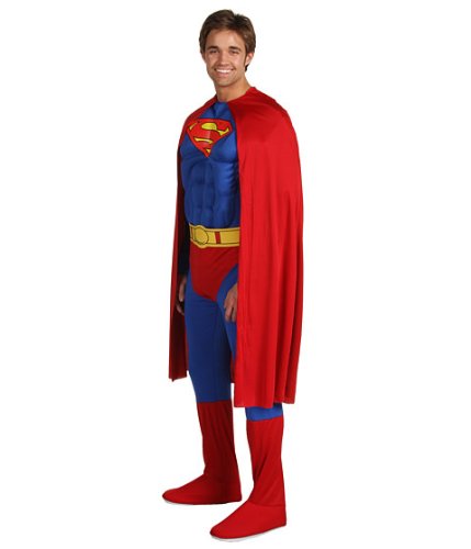 Rubie's mens Dc Comics Deluxe Muscle Chest Superman Adult Sized Costumes, As Shown, X-Large US