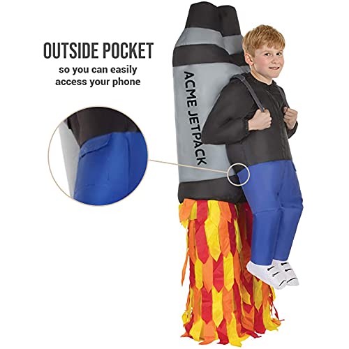 Morph Costumes Inflatable Halloween Costumes Jet Pack Costume Kids Blow Up Unisex One Size