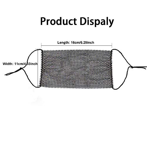 Sparkly Rhinestone Mesh Face Mask for Women Crystal Masquerade Face Masks Halloween Party for Girls (Black-1pcs)