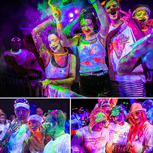 YAYIT 40 Foot Led Black Light Strip Kit, 720 Units Led, 12V Flexible Blacklight Fixtures, Non-Waterproof