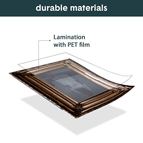 Halloween Decorations, 12 Pieces Laminated Halloween Gothic Decor Poster Frames Durable Haunted House Creepy Portraits Pictures Spooky Home Decor