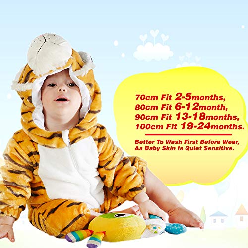 M&M SCRUBS Bengal Tiger Costume (12-18 Medium)