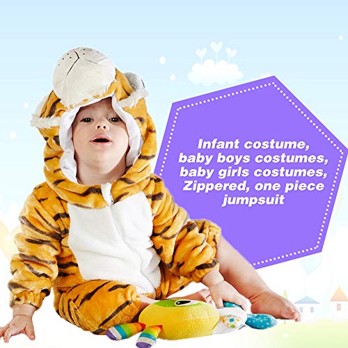 M&M SCRUBS Bengal Tiger Costume (12-18 Medium)