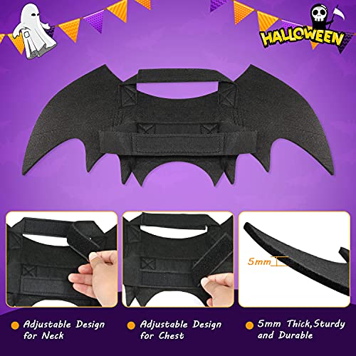 Rypet Dog Bat Costume - Halloween Pet Costume Bat Wings Cosplay Dog Costume Pet Costume for Party L