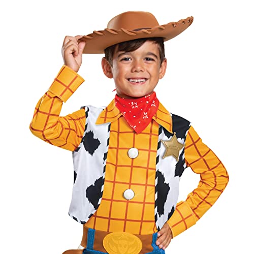 Disney Pixar Woody Toy Story 4 Deluxe Boys' Costume
