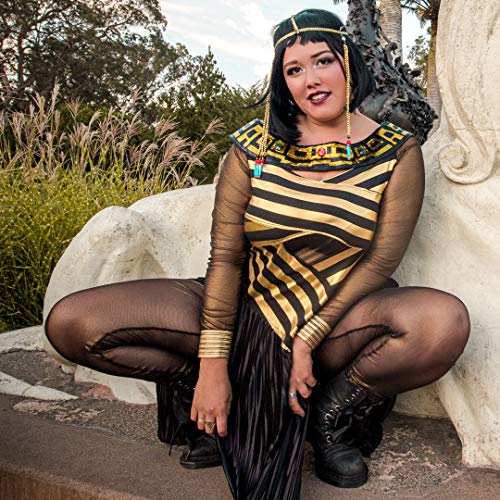 Leg Avenue Women's Costume, Gold/Black, 1X / 2X