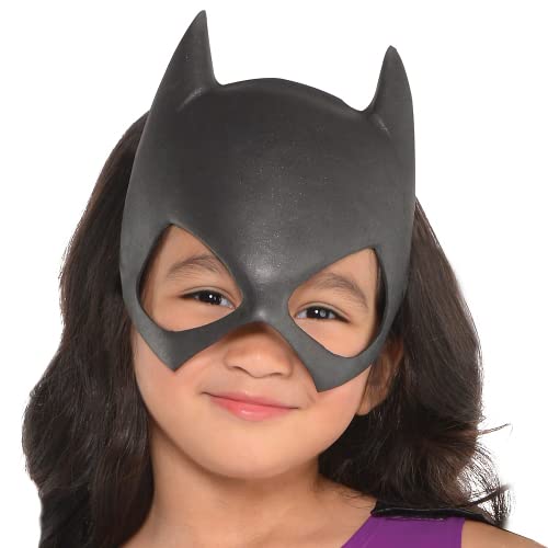 SUIT YOURSELF Purple Batgirl Halloween Costume for Toddler Girls, Batman, 3-4T, Includes Dress, Cape, Mask and More