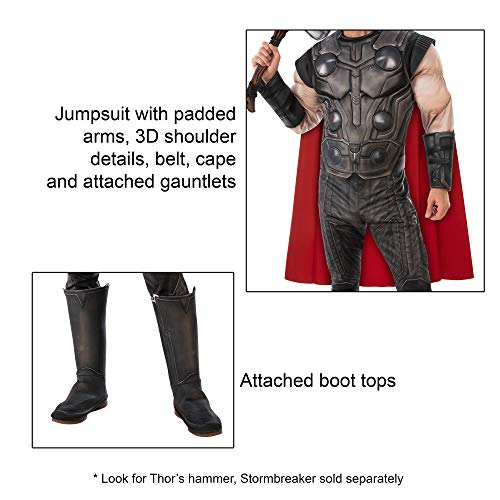 Rubie's Adult Costume Marvel Avengers: Endgame Deluxe Thor Adult Sized Costumes, As Shown, Extra-Large US