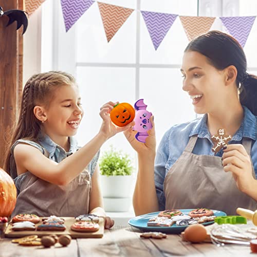 Halloween Squishy Toys,9Pcs Mochi Squishy Toy,Halloween Party Favors for Kids,Adults,Pumpkin Squishies Anxiety Toys, Halloween Prizes for Girls Boys