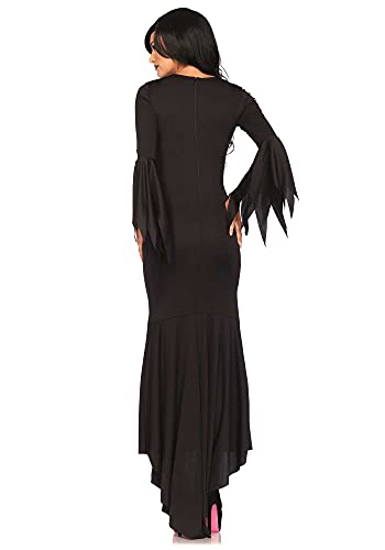 Leg Avenue Women's Gothic Dress Adult Sized Costumes, Black, Medium Large US