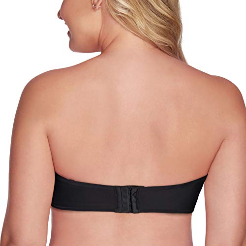 Vanity Fair womens Beauty Back Smoothing Strapless (34b - 44dd) Bra, Midnight Black, 36D US