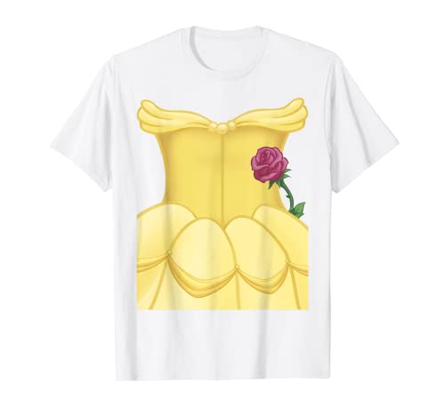 Disney Beauty And Beast Belle Dress Costume Halloween T-Shirt