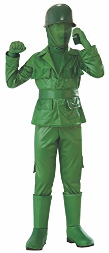 Rubie's unisex child Green Army Boy Costume, As Shown, Large US