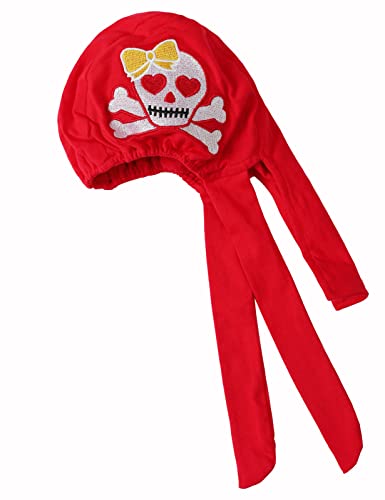 COSLAND Baby Pirate Costume Girl Halloween Outfit 6-12 Months, Black