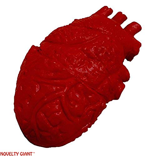NOVELTY GIANT WWW.NOVELTYGIANT.COM Life Size Foam Heart Gory Halloween Prop