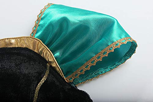 ReliBeauty Girls Princess Costume Dress up, Apple Green, with Accessories, 6-7/130