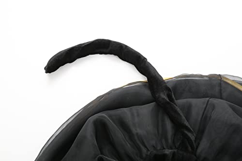 yolsun Girl Black Cat Costume Halloween Cosplay Outfit(7-8 Years)