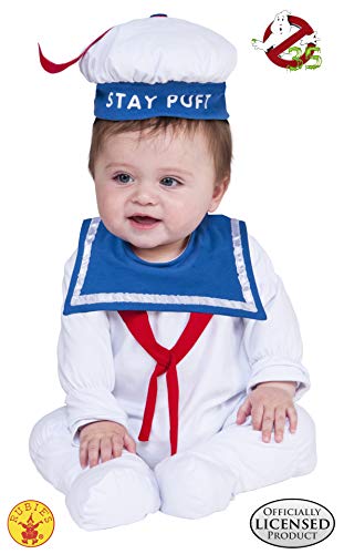 Rubie's Baby Ghostbusters Classic Stay Puft Costume Romper, As Shown, 6-12