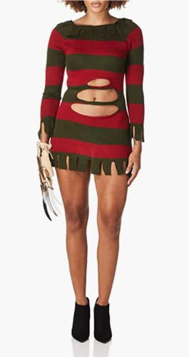 Rubie's womens Miss Krueger Adult Sized Costumes, Red, Large US