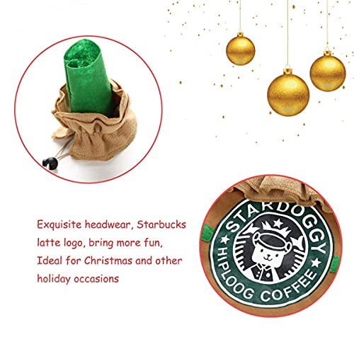 Pet Costume Puppy Latte Costume Christmas Coffee Dog Cat Costume