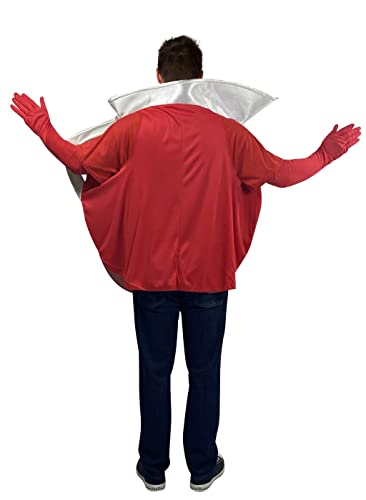 Rasta Imposta Men's Kool Aid Guy, Red/Black/Silver, One Size