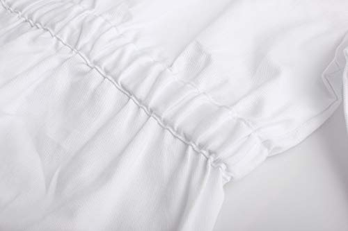 ReliBeauty Boys Girls Kids Children Astronaut Role Play Costume, White, 9-10/150