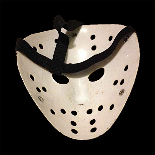 Boolavard Horror Halloween Costume Hockey Mask Party Cosplay Props (Black)