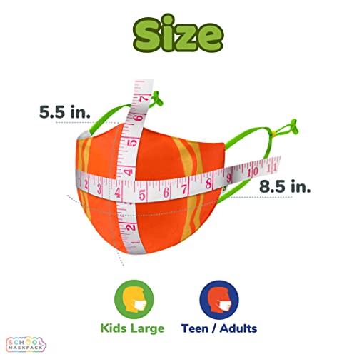 School Mask PackCrayola Reusable Cloth Teen/Adult Mask Set, Halloween