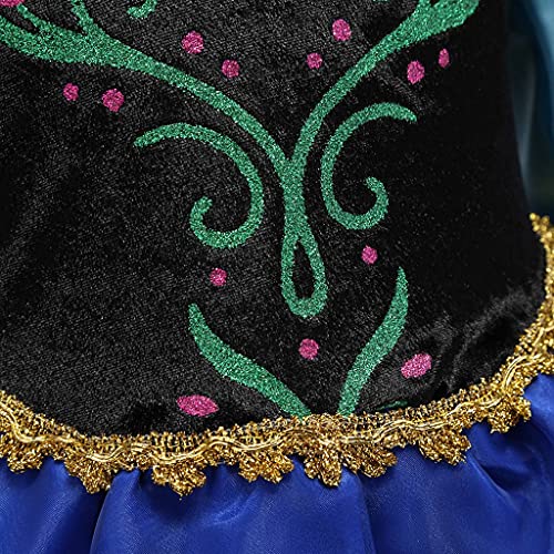 DreamHigh Halloween Princess Costume Girl's Dress With Cape Size 4 Years