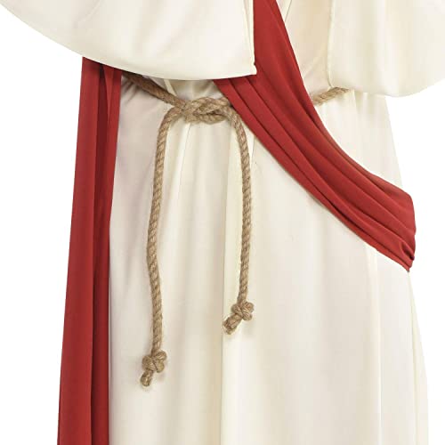 amscan Mens Jesus Costume Set - Standard Adult Size White