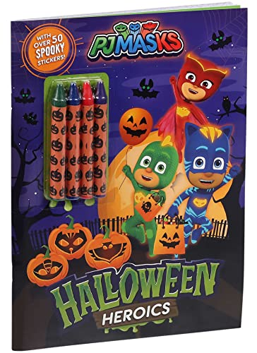 PJ Masks: Halloween Heroics (Coloring Book with Covermount)