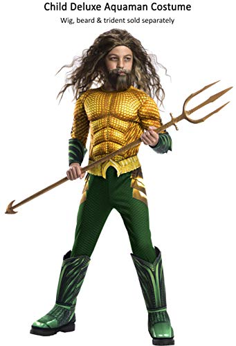 Rubie's Boys Aquaman Movie Child's Deluxe Costume, Small