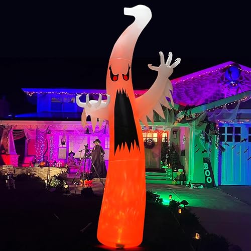 12 FT Halloween Ghost Inflatable Yard Decoration