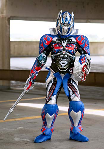Disguise Optimus Prime Movie Prestige Costume, Blue, Small (4-6)