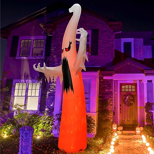 12 FT Halloween Ghost Inflatable Yard Decoration