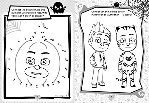 PJ Masks: Halloween Heroics (Coloring Book with Covermount)