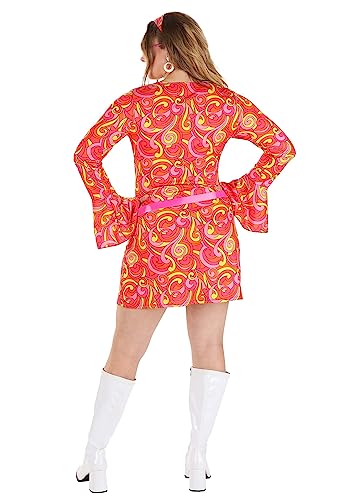 Dreamgirl Women's Go Go Gorgeous Costume, Multi, X-Large