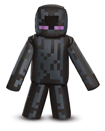 Inflatable Minecraft Enderman Costume for Kids - Black