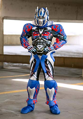Disguise Optimus Prime Movie Prestige Costume, Blue, Small (4-6)